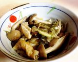 簡単美味♡茗荷しめじ油揚げの炒め煮♡作り方5写真