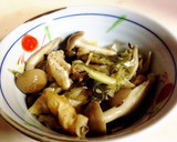 簡単美味♡茗荷しめじ油揚げの炒め煮♡作り方5写真