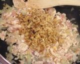 鶏ひき肉とミントのマカロニグラタン作り方3写真