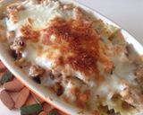 鶏ひき肉とミントのマカロニグラタン作り方9写真