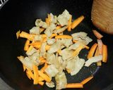 豚バラときゅうりの梅肉炒め作り方4写真