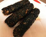 味噌ごぼうの胡麻揚げ作り方7写真