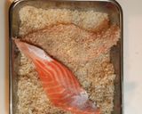 サーモンのパン粉焼き☆作り方3写真