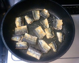 簡単♪秋刀魚と豆腐のネギソース炒め作り方4写真