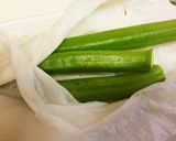 玉子焼き、オクラ入♪お弁当おかずにも♪作り方1写真