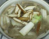 秘蔵っ子！醤油と胡椒味だけのもやし汁！作り方5写真
