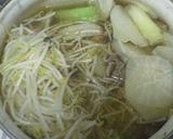 秘蔵っ子！醤油と胡椒味だけのもやし汁！作り方8写真