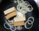 簡単♪厚揚げと玉ねぎのめんつゆバター作り方3写真
