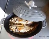 ストウブでめばるの煮付け作り方1写真