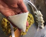 春巻きの皮で手作りサモサ！作り方5写真