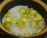 土鍋で栗ごはん作り方5写真