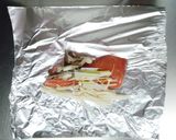 秋鮭とキノコのバター醤油ホイル焼き作り方2写真