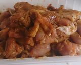 鶏とさつまいものカレー煮作り方1写真