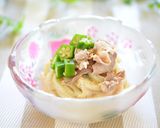 豆乳ごまだれ冷やしうどん作り方7写真