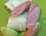★簡単★そうめんでナポリタン作り方1写真