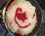 ★簡単★そうめんでナポリタン作り方5写真