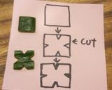 秋キャラ弁♪栗ご飯おにぎりと柿トマト作り方9写真
