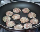 お弁当にも✤豚肉とれんこんの丸め焼き作り方5写真