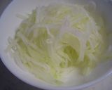 薬味たっぷり千切り冬瓜の麺つゆかけ作り方2写真