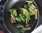 イカの塩辛アレンジパスタ作り方3写真