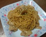 日清焼そばにたこ焼きソースで夜店風に作り方6写真