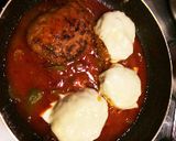 運動会お弁当にも!柔らかチーズハンバーグ作り方7写真