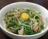 居酒屋風ニラ玉作り方7写真