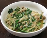 居酒屋風ニラ玉作り方8写真