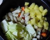 トマト缶で簡単具沢山ミネストローネ☆作り方4写真
