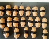 運動会&お弁当に♪蓮根入り海苔巻きチキン作り方3写真