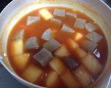 旨辛☆大根とこんにゃくの韓国風煮物作り方3写真