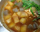 旨辛☆大根とこんにゃくの韓国風煮物作り方4写真