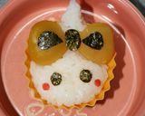 お弁当に♥キャラ弁ほっぺちゃんゴハン作り方1写真