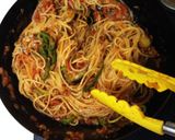 豚ひき肉☆簡単ミートソーススパU^ェ^U作り方8写真