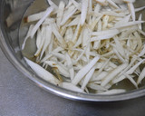 ひと皿で３度美味しい中華風✿牛ごぼう作り方1写真