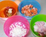 カフェ風～混ぜて食べるチキンライス♥作り方1写真