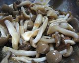 レンジでもう１品！もやし、しめじ梅肉あえ作り方4写真