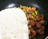 インダストリー風オムラライス作り方1写真