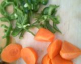 きのこと 鶏肉の 赤ワイン 煮込み.*゜作り方2写真