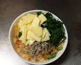 朝食にCaたっぷり卵かけご飯のお焼き作り方1写真