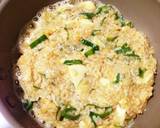 朝食にCaたっぷり卵かけご飯のお焼き作り方2写真