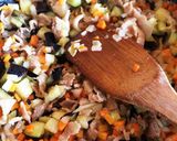 ランチに♡なすと色々野菜の万能肉みそ♡作り方4写真