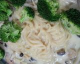 ぽってり豆乳クリームパスタ作り方9写真
