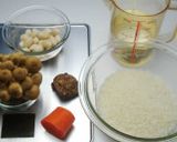 土鍋で炊飯☆キノコと銀杏の炊込みご飯作り方1写真