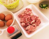 うなぎタレでわが家のとり丼作り方1写真