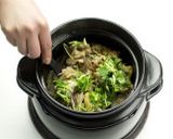 土鍋で炊飯☆きのこの炊込みご飯作り方7写真