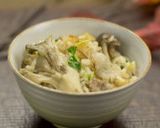 土鍋で炊飯☆きのこの炊込みご飯作り方8写真