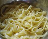 海老のクリームパスタ作り方5写真
