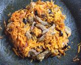 ペルー風牛肉のニンジン炒め作り方4写真