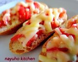 フレッシュトマトの♪チーズトースト作り方1写真